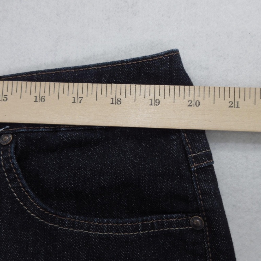 Just My Size Classic Fit Straight Jeans Womens 20W Blue High Rise Stretch Denim - Picture 6 of 15